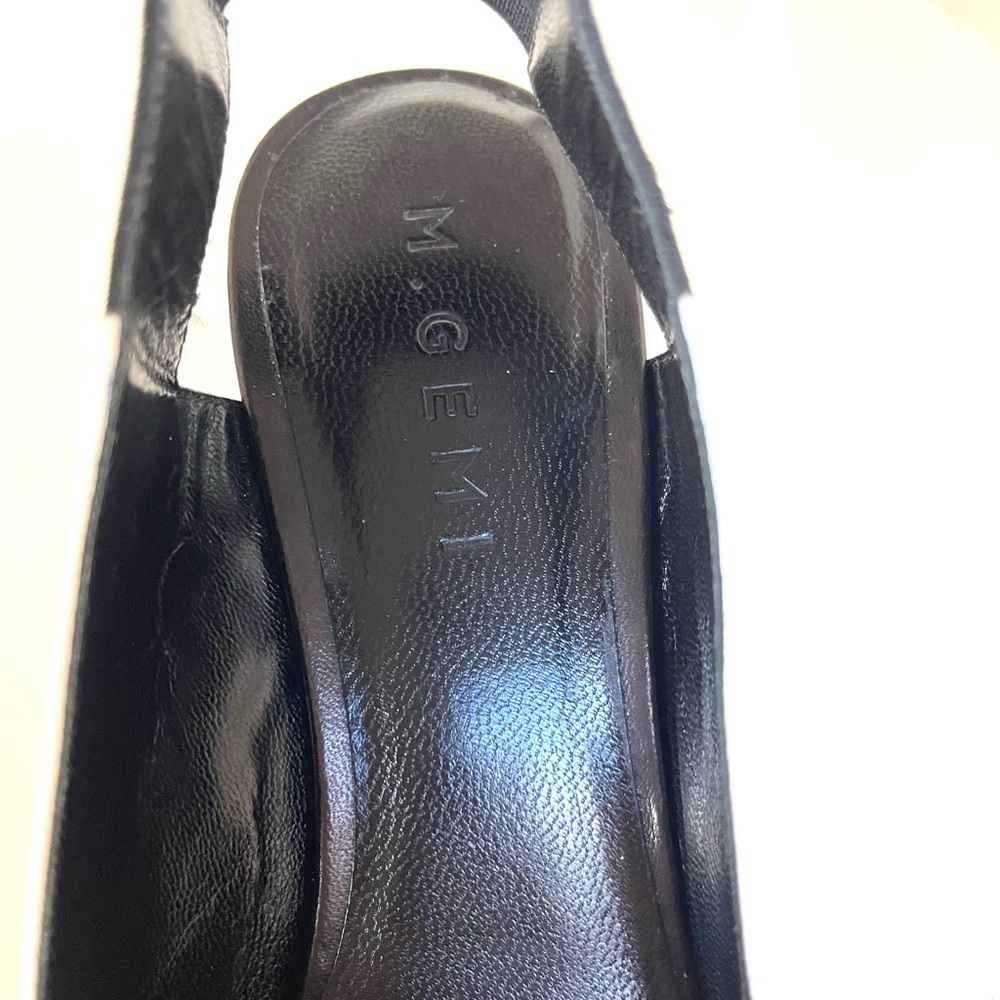 M-GEMI Italian Designer Leather Heels - Picture 5 of 7